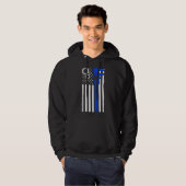 Machinist Vlag Tools - CNC Machine Operator Machin Hoodie (Voorkant volledig)