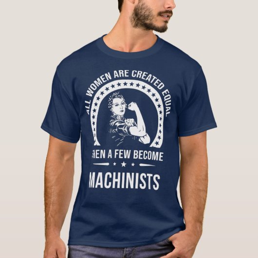 Machinist voor vrouwen Machinist T-shirt (Voorkant)