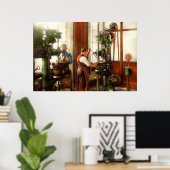 Machinist - Wanneer precisie belangrijk is 1919 Poster (Thuiskantoor)