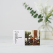 Machinist - Wanneer precisie belangrijk is 1919 Visitekaartje (Staand voorkant)