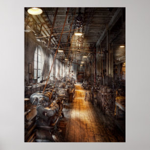 Machinist - Welkom bij de workshop Poster