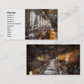 Machinist - Welkom bij de workshop Visitekaartje (Voorkant / Achterkant)