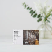 Machinist - Welkom bij de workshop Visitekaartje (Staand voorkant)