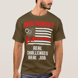 Machinist-werkmachinist T-shirt