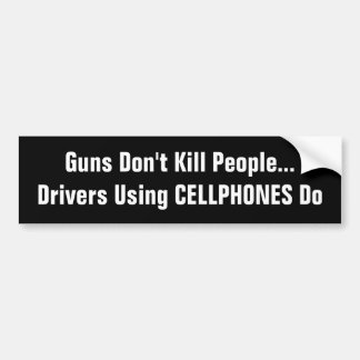 Machinisten die CELLPHONES gebruiken, overlijden Bumpersticker
