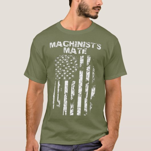 Machinisten Mate T-shirt (Voorkant)