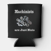 Machinisten zijn alleen maar nuchtere mensen blikjeskoeler (Voorkant)