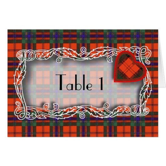 Machintosh Scottish Tartan (Voorkant Horizontaal)