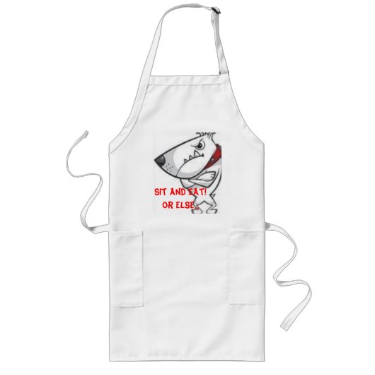macho apron lang schort (Voorkant)
