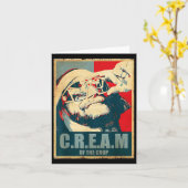 Macho Cream Of Crop Oh Yeah Retro Grappig Kaart (Gele Bloem)