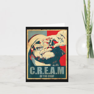 Macho Cream Of Crop Oh Yeah Retro Grappig Kaart