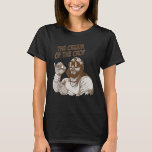 Macho De Crème van de Crop, Worstelen Lelijke Kers T-shirt