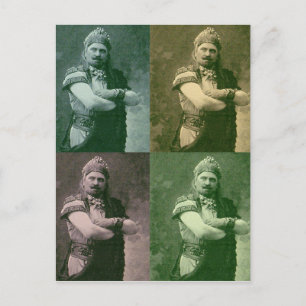 macho man briefkaart