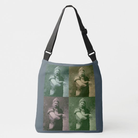 macho man crossbody tas (Voorkant)