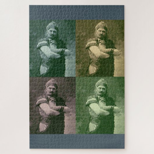 macho man legpuzzel (Verticaal)