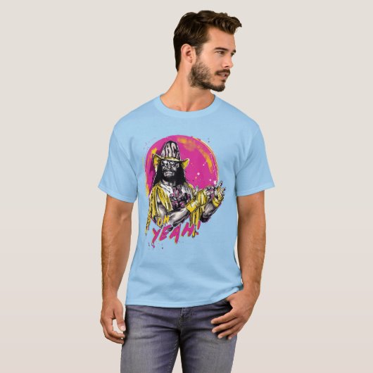 Macho Man Oh Ja T-Shirtmacho man Oh Ja T-shirt (Voorkant volledig)