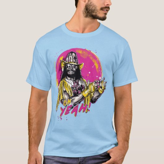 Macho Man Oh Ja T-Shirtmacho man Oh Ja T-shirt (Voorkant)
