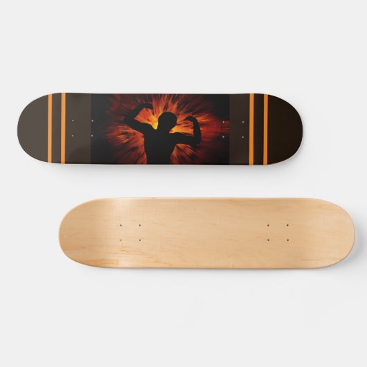 Macho-Man Persoonlijk Skateboard (Horizontaal)