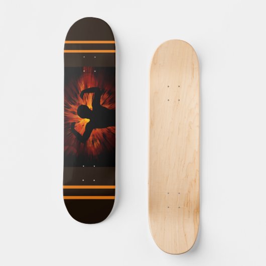 Macho-Man Persoonlijk Skateboard (Voorkant)