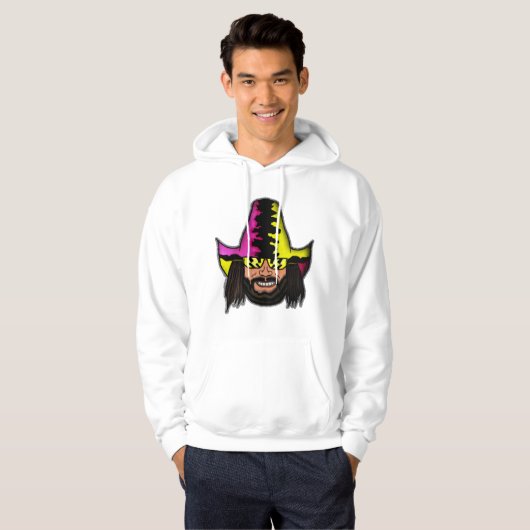 Macho Man Randy Savage T-ShirtSmiling Madness Hoodie (Voorkant volledig)