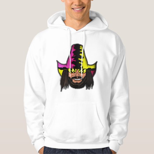 Macho Man Randy Savage T-ShirtSmiling Madness Hoodie (Voorkant)