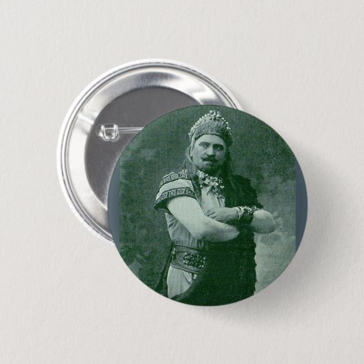 macho man ronde button 5,7 cm (Voorkant /achterkant)