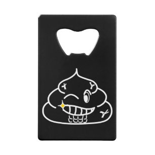 Macho Poop - Brootsch PooPoo Creditkaart Flessenopener