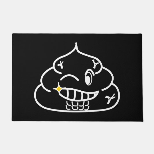 Macho Poop - Brootsch PooPoo Deurmat (Voorkant)