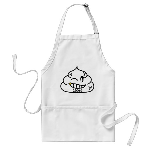 Macho Poop - Brootsch PooPoo Standaard Schort (Voorkant)