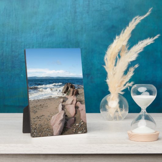 Machrie Bay Kaart Fotoplaat (Zijkant)