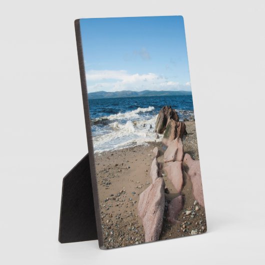 Machrie Bay Kaart Fotoplaat (Zijkant)