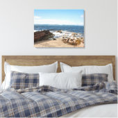 Machrie Bay Kaart Photo Block Canvas Afdruk (Insitu (Slaapkamer))