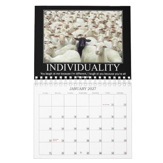 Macht aan de Kalender van het Mensen (Jan 2027)