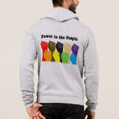 Macht aan het Volk Hoodie (Achterkant)