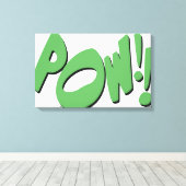 MACHT! CANVAS AFDRUK (Insitu (Houten vloer))