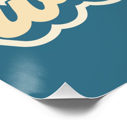 Macht citaat lasser vrouw aangepaste werkplaats na perfect poster (Hoek)