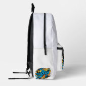 Macht door het bedrukte rugzak (Links)