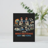 Macht en het Volk Briefkaart (Staand voorkant)