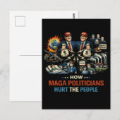 Macht en het Volk Briefkaart (Voorkant / Achterkant)