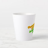 Macht Groeit Stilletjes In Momenten Van Grace Latt Latte Mok (Voorkant)