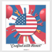 "Macht in eenheid" Sticker (Vel)