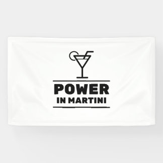 Macht in martini spandoek