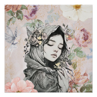 Macht in stilte - Inspirerend Poster