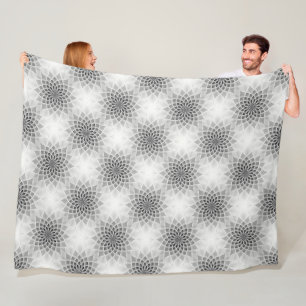 Macht Mandala Naadloos Patroon 10 Fleece Deken