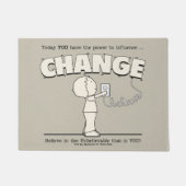 Macht om te veranderen deurmat (Voorkant)