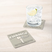 Macht om te veranderen kartonnen onderzetters (Insitu)