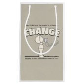 Macht om te veranderen klein cadeauzakje (Voorkant)