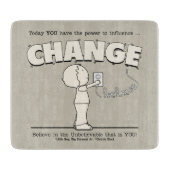 Macht om te veranderen snijplank (Voorkant)