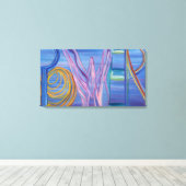 Macht op Canvas Afdruk (Insitu (Houten vloer))