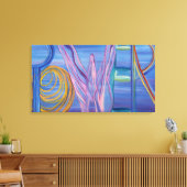 Macht op Canvas Afdruk (Insitu (Woonkamer))